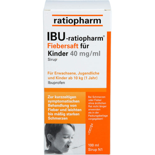 IBU Ratio 40mg/ml Fieb KDR (100 ml)