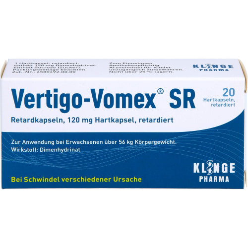 Vertigo Vomex SR Retard (20 stk.)