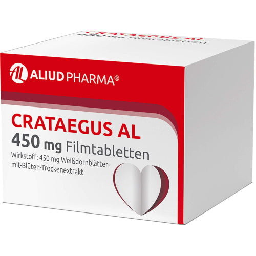 Crataegus AL 450 mg Filmtablet (100 stk.)
