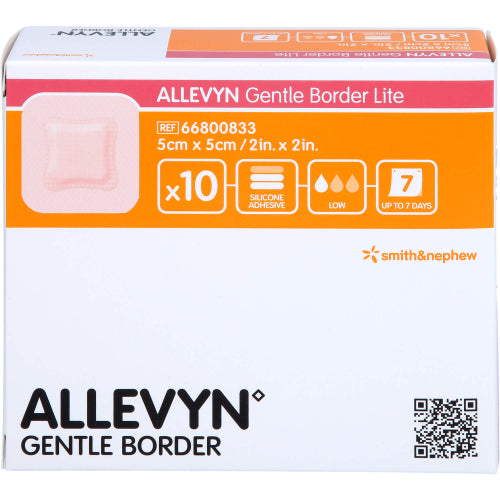 Allevyn Gentle BOR LI 5X5 (10 stk.)