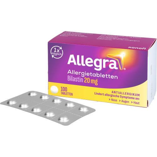 Allegra Allergitabletter 20 Mg Tabletter (100 stk.ück)
