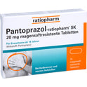 Pantoprazol Ratio SK 20 mg (14 stk.)