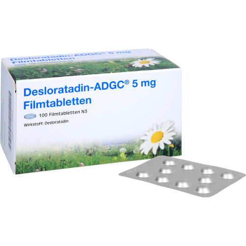Desloratadin Adgc 5mg FTA (100 stk.)