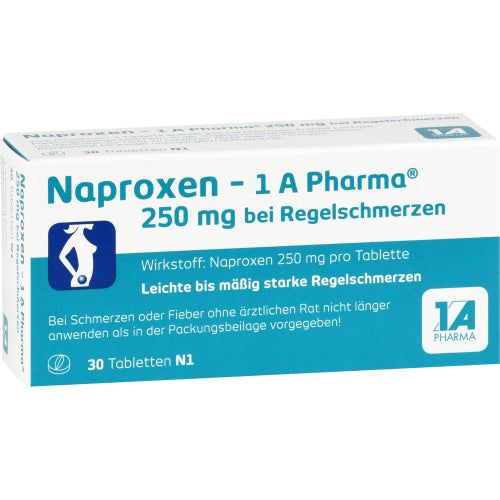 Naproxen 1A Pharma 250 mg (30 stk.)