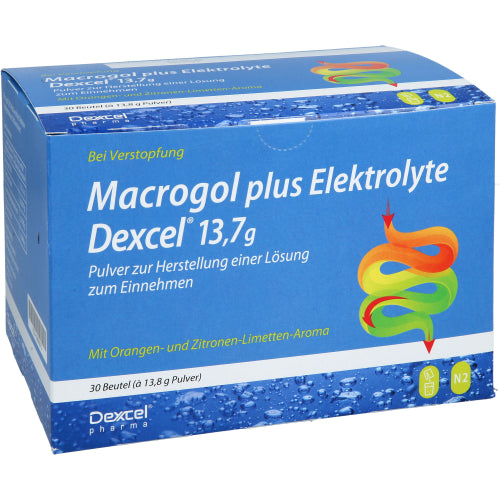 Macrogol Plus Elektrolyte Dexcel 13,7 G Plv (30 Stk.)
