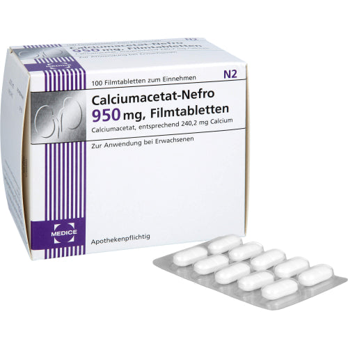 Calciumacetat Nefro 950mg (100 Stk.)