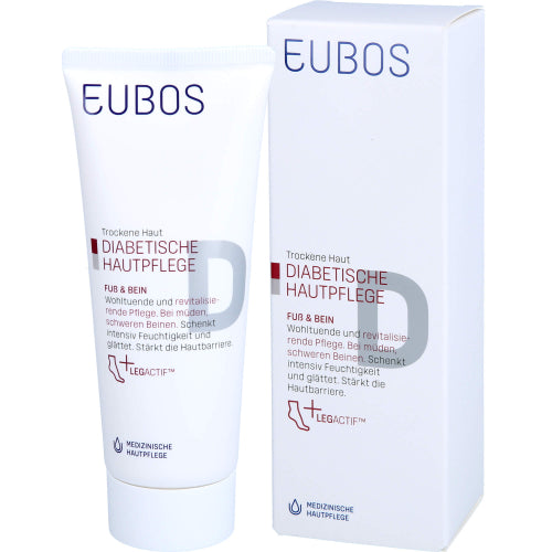 Eubos Diabetes Hautpflege Fuß + Bein (100 ml)