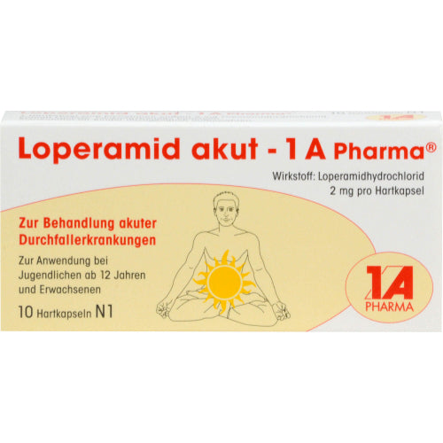 Loperamid Akut 1A Pharma (10 stk.)