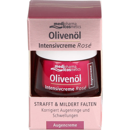 Olivenolie Intensivcreme Rose Øjencreme (15 ml)
