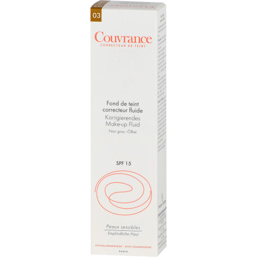 Avene Couvrance Korrigierendes Make-up Fluid Sand 3.0 (30 ml)