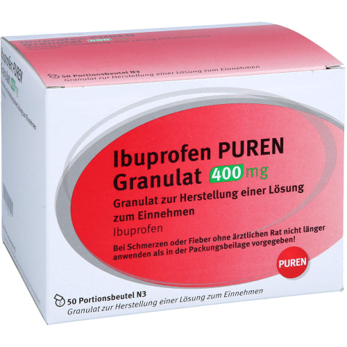 Ibuprofen Puren 400 mg (50 stk.)