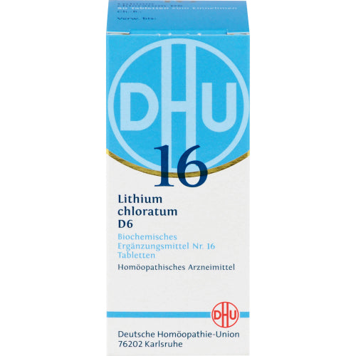 Biochemie 16 Lith CHL D 6 (80 Stk.)