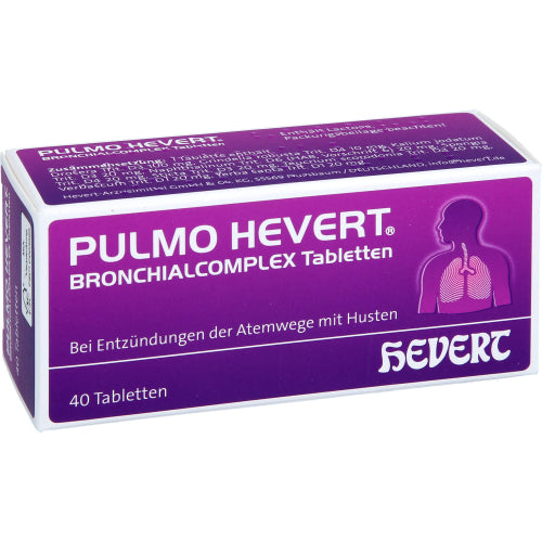Pulmo Hevert Bronchialcomp (40 St.)