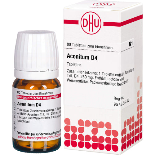 Aconitum D 4 (80 stk.ück)