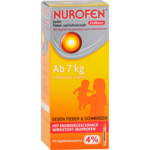 Nurofen JR Fieber u. Schmerz Saft 40 mg/ml (150 ml)