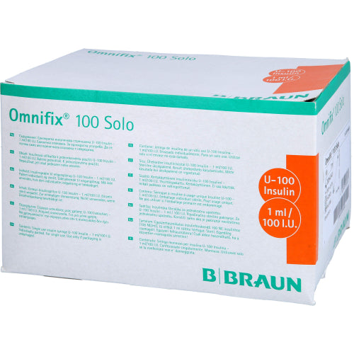 Omnifix 100 1,0 ml/100 I.U. (100 stk.ück)