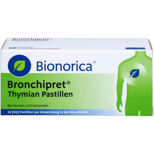 Bronchipret Timian Pastil (50 stk.)