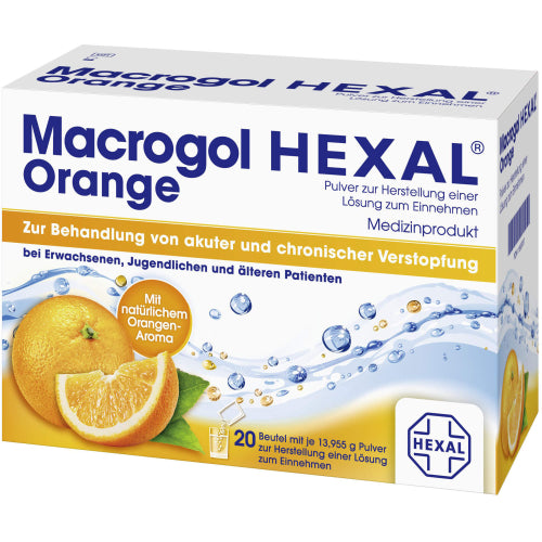 Macrogol Hexal Orange (20 Stk.)