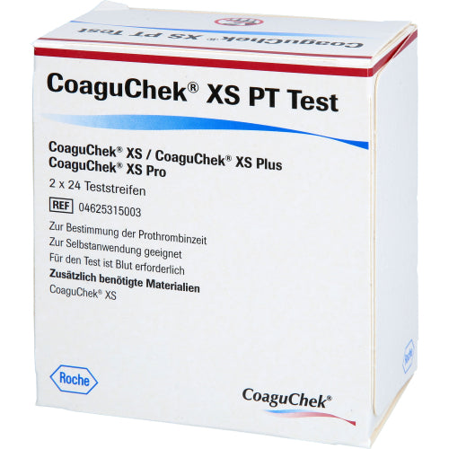 CoaguChek XS PT Test PST (2X24 stk.)
