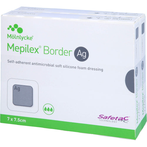 Mepilex B AG SCH 7X7.5 St (10 St.)