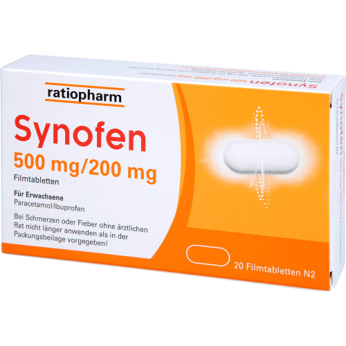 Synofen 500 mg/200 mg FTA (20 stk.)