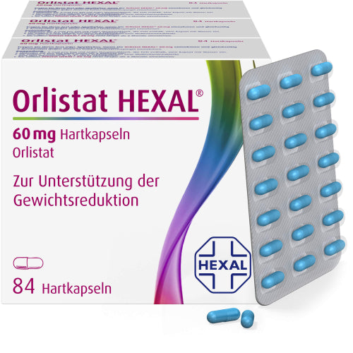 Orlistat Hexal 60 mg (3X84 stk.)