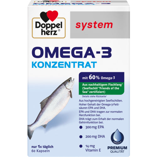 Doppelherz Omega3 Konz SYS (60 Stk.)