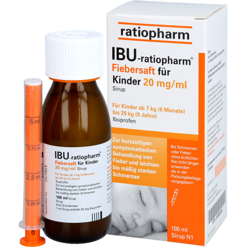 IBU Ratio 20mg/ml Fiebersaft (100 ml)