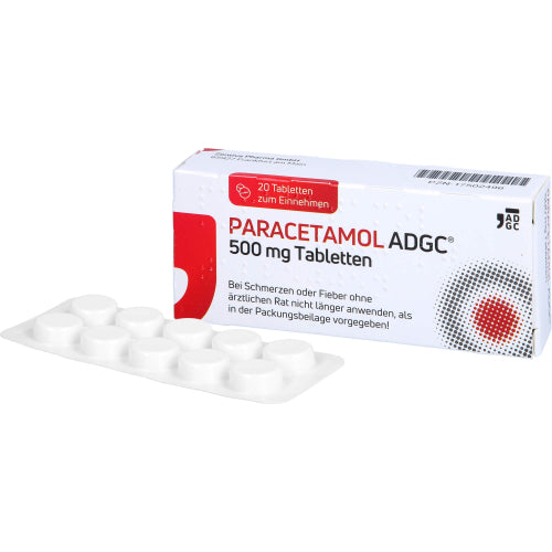 Paracetamol Adgc 500mg (20 stk.)