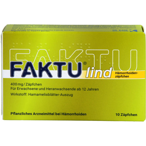 Faktu Lind Hämorrhoidenmittel (10 St.)