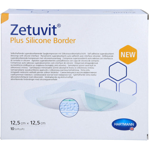Zetuvit PL SIL BO12.5X12.5 (10 stk.)