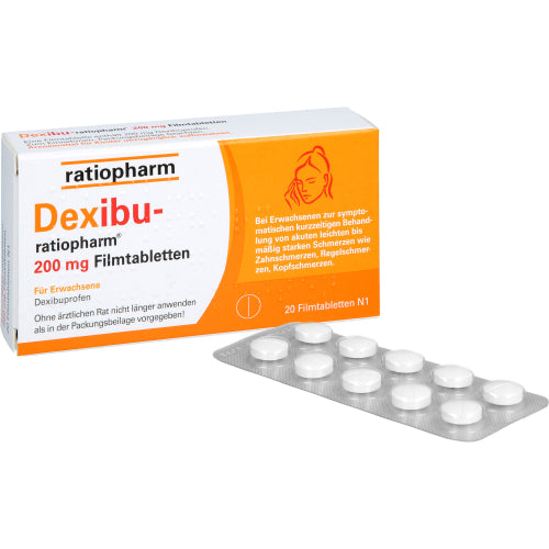 Dexibu Ratiopharm 200mg (20 stk.)
