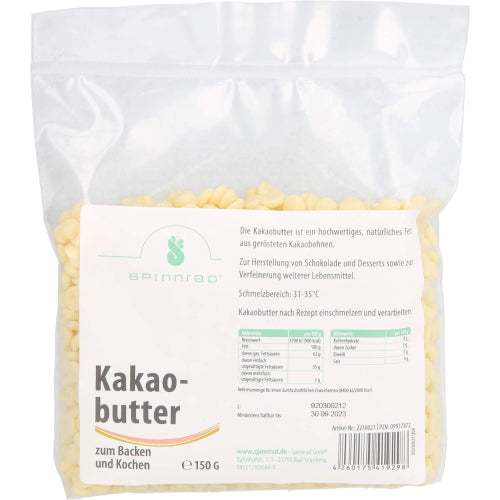 Kakaosmør til bagning (150 g)