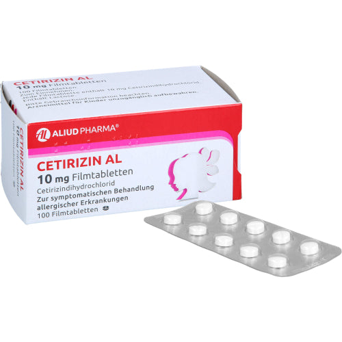 Cetirizin AL 10mg Filmtabl (100 stk.)