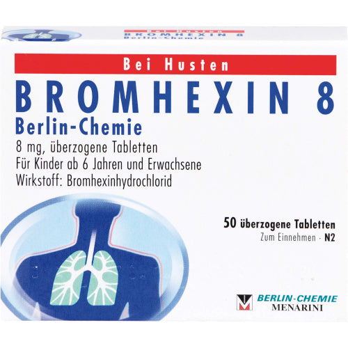 Bromhexin 8 Berlin Chemie (50 Stk.)