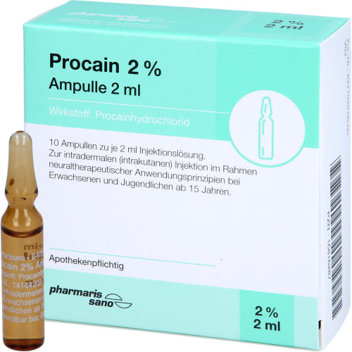 Procain Psano AMP 2% 2ml (10X2 ml)