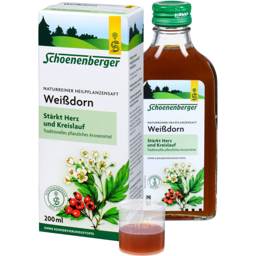 Weißdornsaft Schoenenberg (200 ml)
