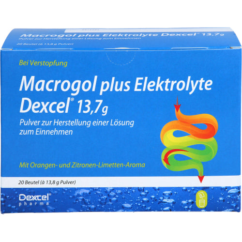 Macrogol Plus Elektrolyte Dexcel 13,7 G Plv (20 Stk.)