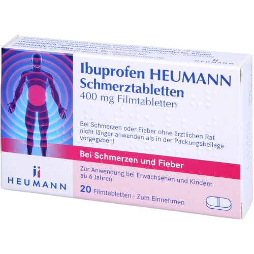 Ibuprofen Heum Schmerz 400 (20 stk.)