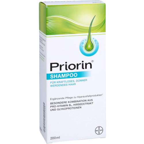 Priorin Shampoo F. Kraftløst.Tyndere Blivende Hår (200 ml)