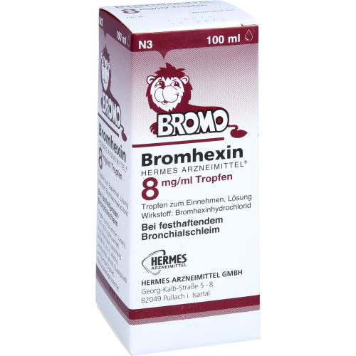 Bromhexin Hermes 8mg/ml TR (100 ml)