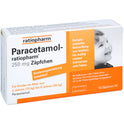 Paracetamol Ratio 250 mg SUP (10 stk.)
