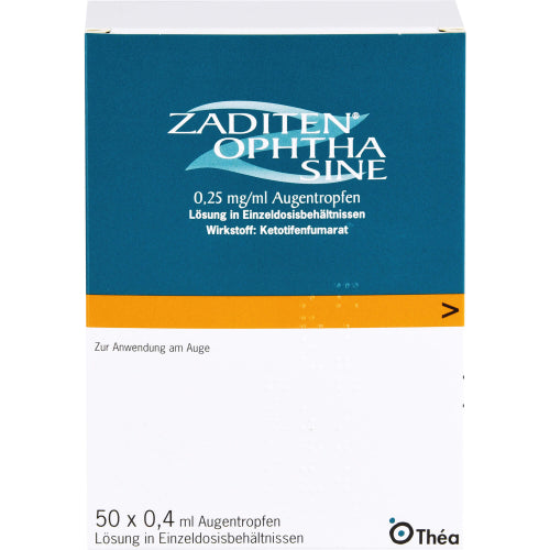 Zaditen Ophtha Sine (50 stk.)