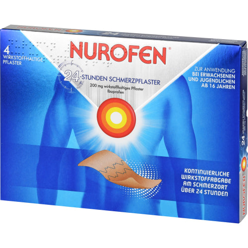 Nurofen 24H Smertestillende 200mg (4 stk.)