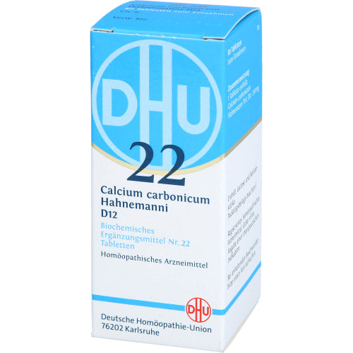 Biochemie 22 Calcium carbonicum D12 (80 Stk.)