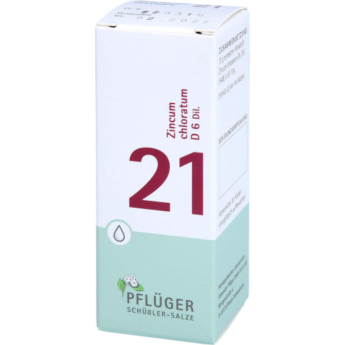 Biochemie 21 Zink Chloratum D 6 (30 ml)