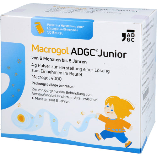 Macrogol Adgc Junior 6m-8j 4g Pulv. zur oralen Lösung (50 St.ck)