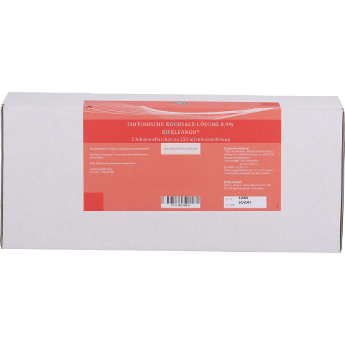 Isotonisk saltvand 0,9% (5X250 ml)