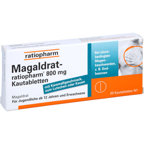 Magaldrat-Ratiopharm 800 mg Tabletten (20 St.)