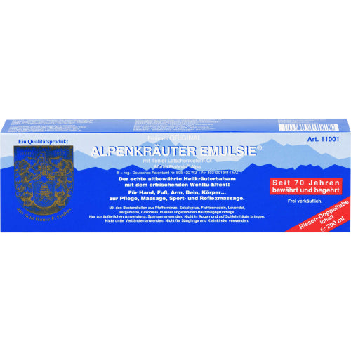 Alpenkräuter Emulsion (200 ml)